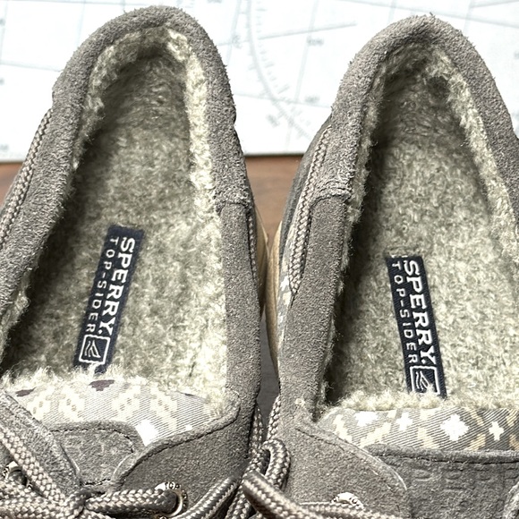 *NWT* SPERRY Intrepid Graphite/Suede Boat Shoes - Picture 13 of 15